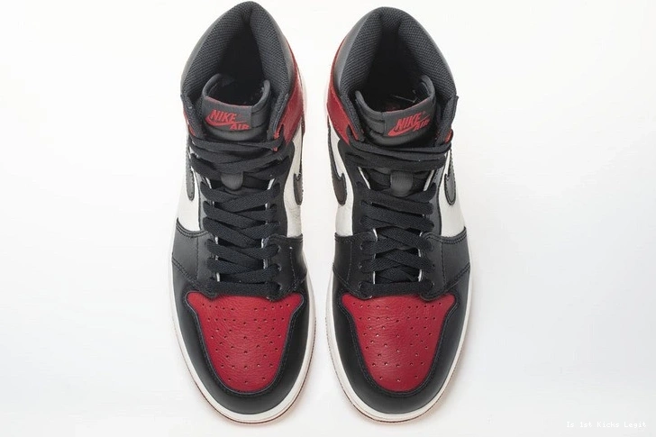 555088-610 Bred Jordan Retro Toe 1 High Air OG 0407